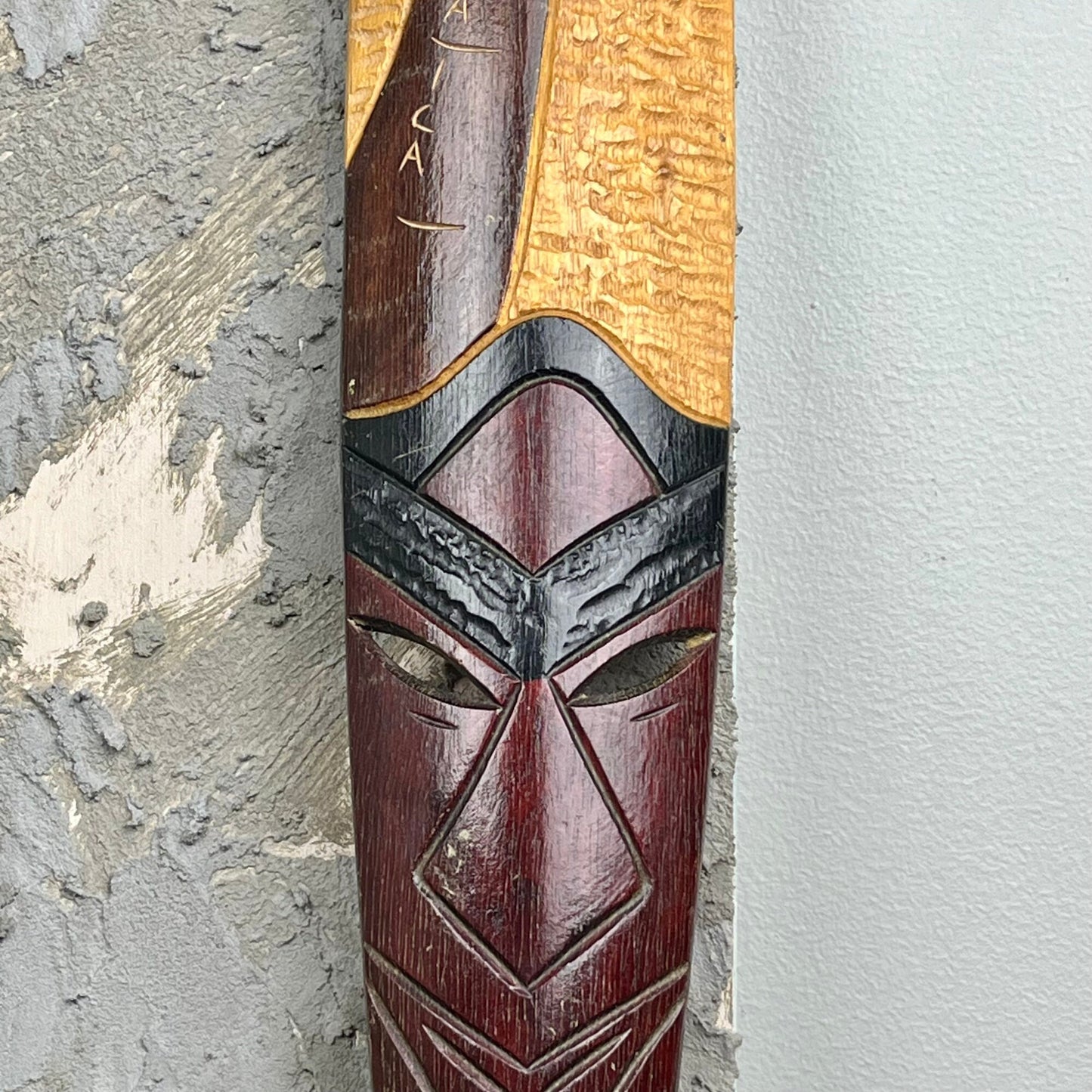 Hand Carved Large Wall Mask