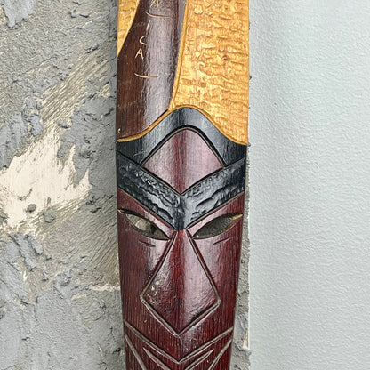 Hand Carved Large Wall Mask