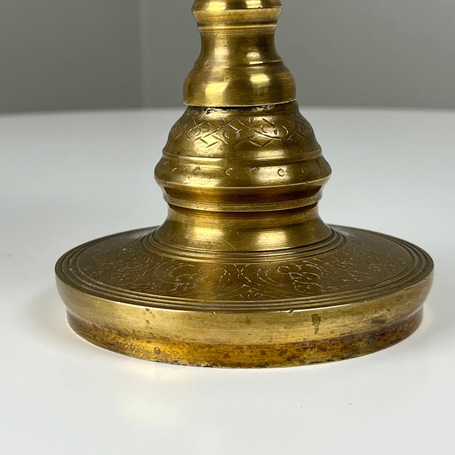 Large Solid Brass Beehive Incense Holder