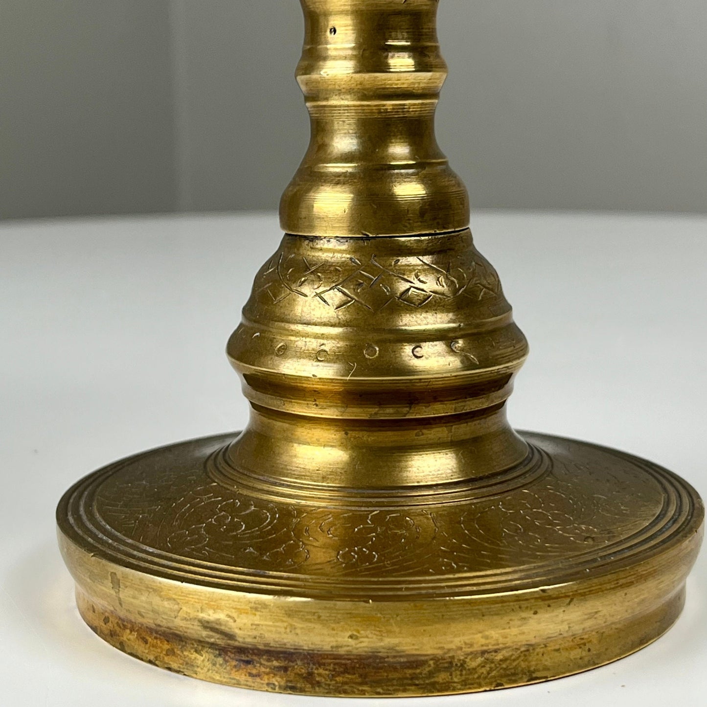 Large Solid Brass Beehive Incense Holder