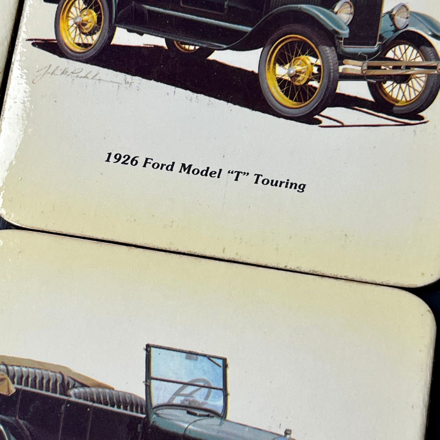 Vintage 1926 Ford Model "T" Touring Drink Coasters