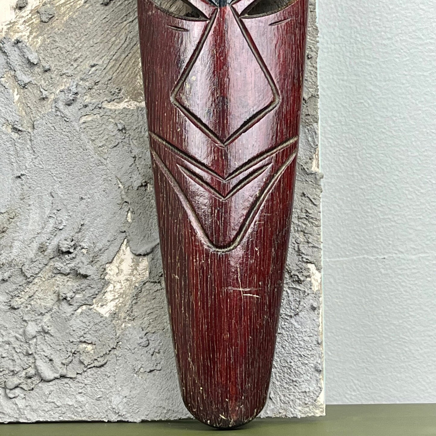 Hand Carved Large Wall Mask