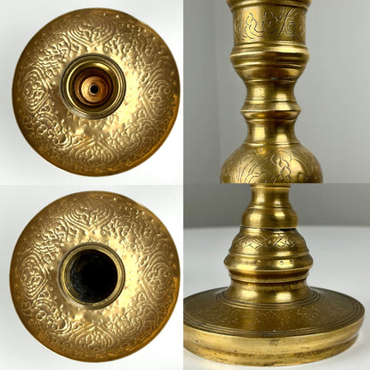 Large Solid Brass Beehive Incense Holder