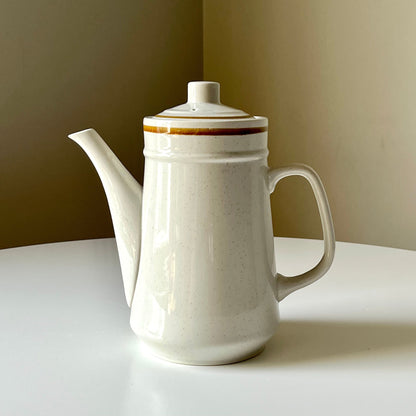 Vintage 1970s Stoneware Kettle