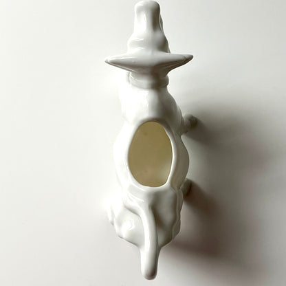 White Ceramic Cow Shaped Creamer