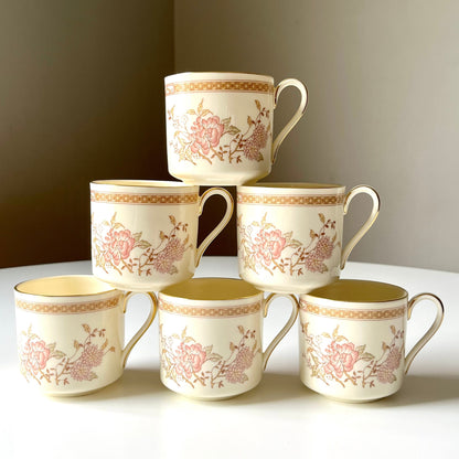 English Fine Bone China Tea Cups by Lisette