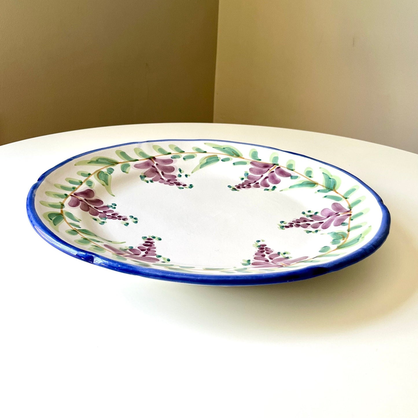 Hand Painted Ceramic Serving Platter by Solimene Vietri Campagna