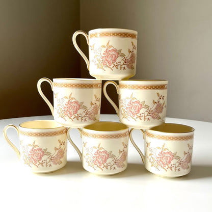 English Fine Bone China Tea Cups by Lisette