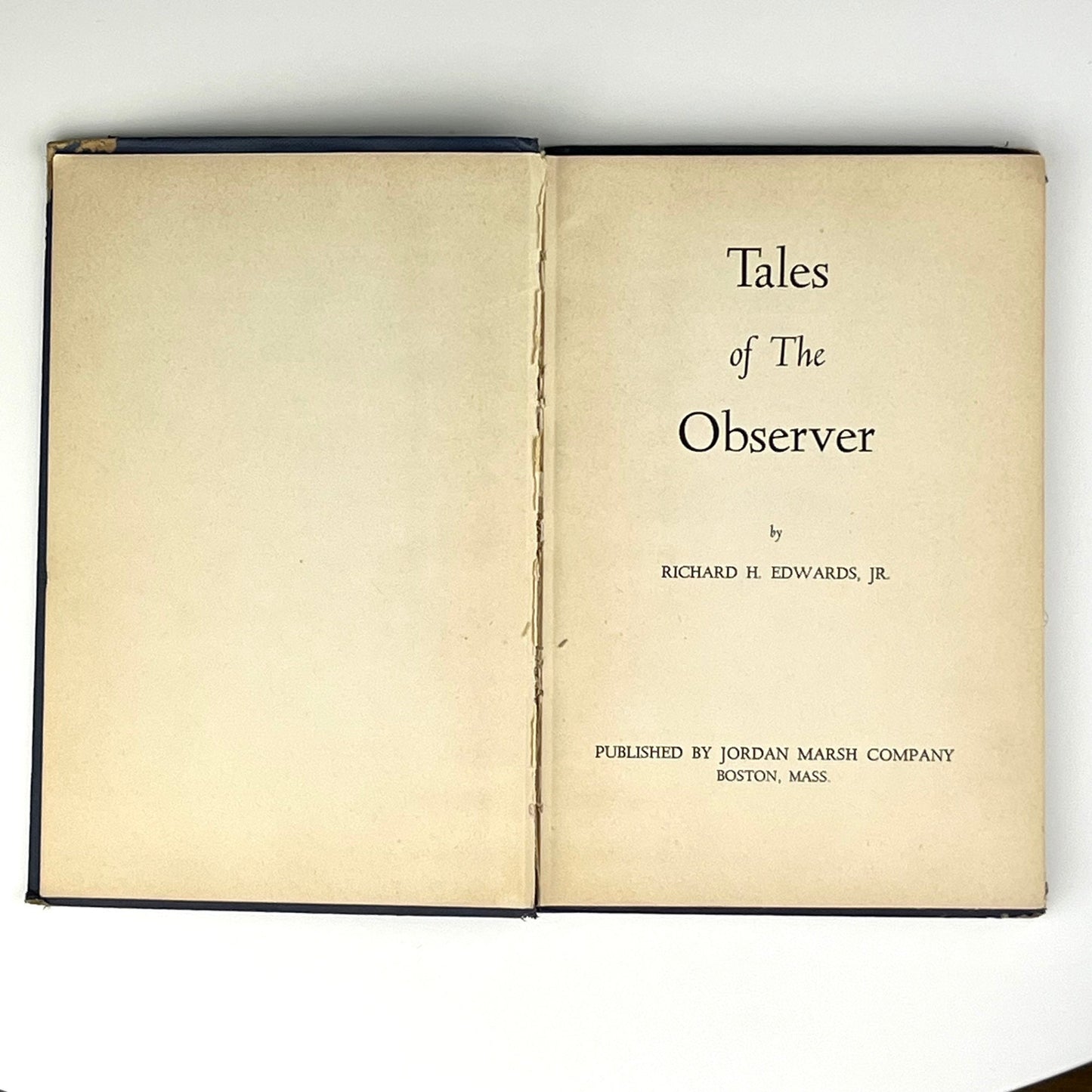 Tales of The Observer by Richard H. Edwards, Jr.