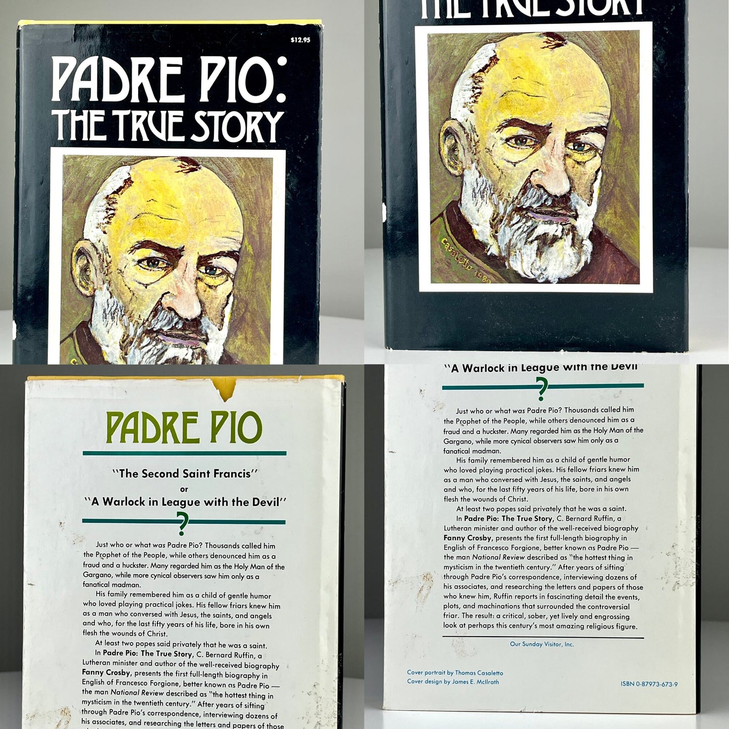 Padre Pio: The True Story by C.Bernard Ruffin