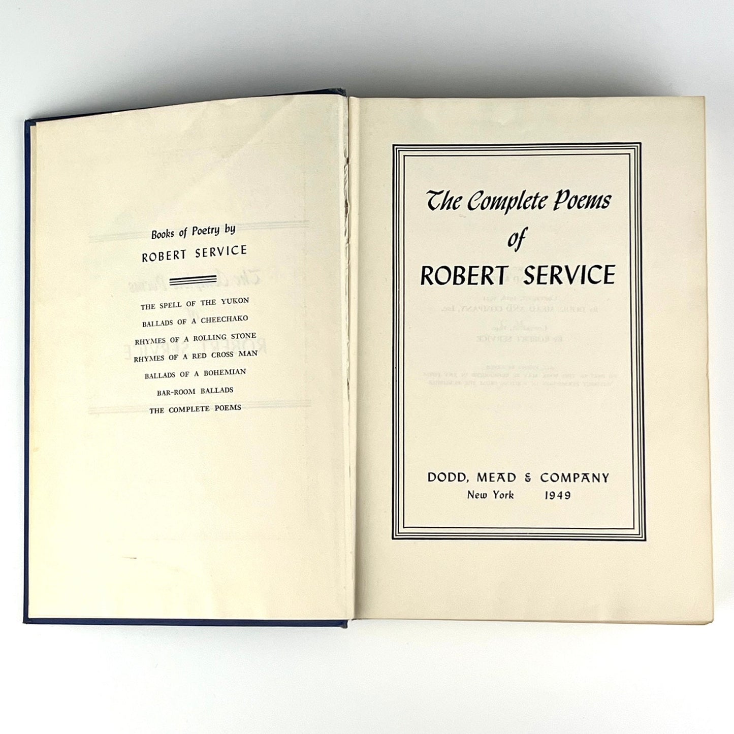 The Complete Poems of Robert Service