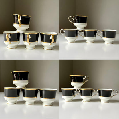 Vintage Cathy Hardwick for Mikasa Bone China Tea Cup Set