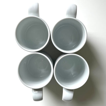 Christianshavn Pattern Ceramic Coffee Mugs by Dansk