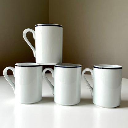 Christianshavn Pattern Ceramic Coffee Mugs by Dansk