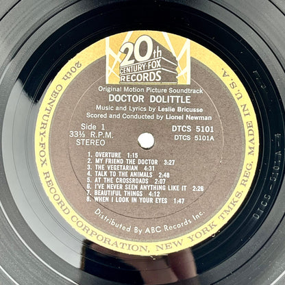 Original Motion Picture Soundtrack of Rex Harrison as Doctor Dolittle