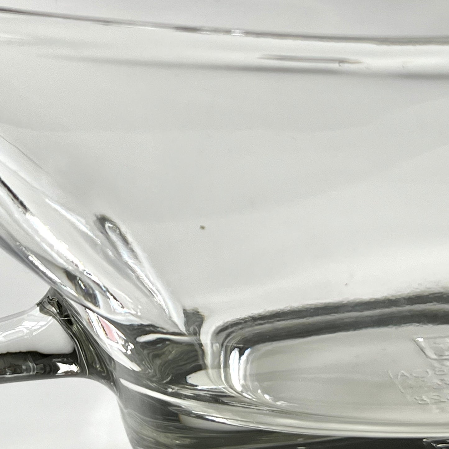 Sleek Clear Glass Sauce Boat by Anchor Hocking