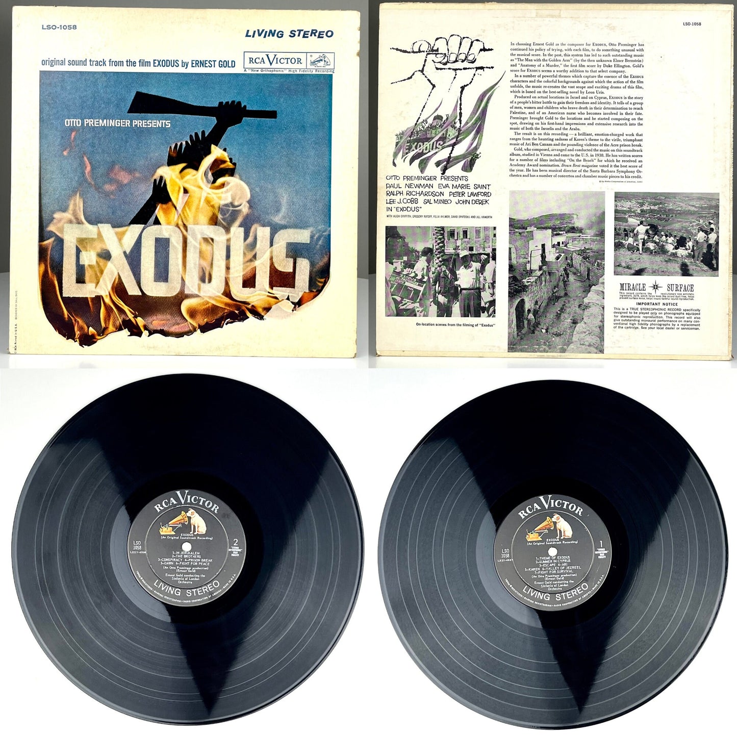 Original Soundtrack from the film Exodus by Ernest Gold