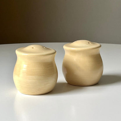 Cream Color Salt and Pepper Shakers by Pfaltzgraff