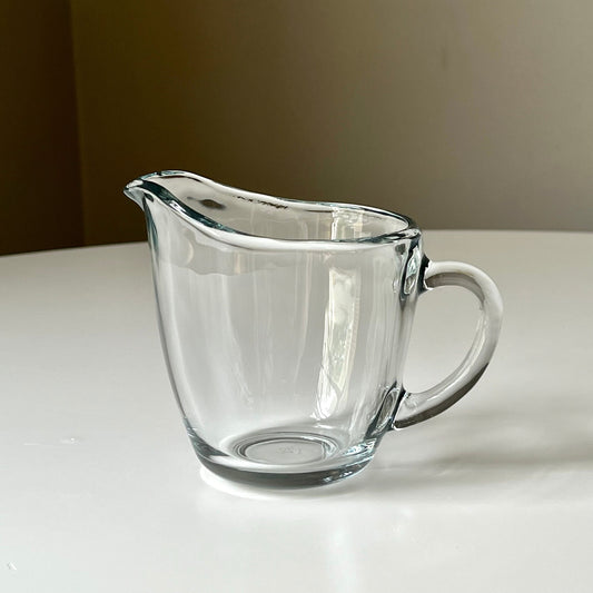 Sleek Clear Glass Creamer by Anchor Hocking