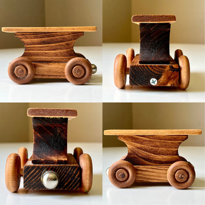 Solid Wood Train Kids Toy