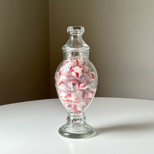 Medium Glass Pedestal Candy Jar