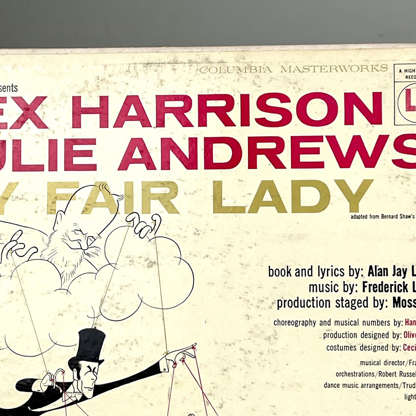 Rex Harrison & Julie Andrews My Fair Lady