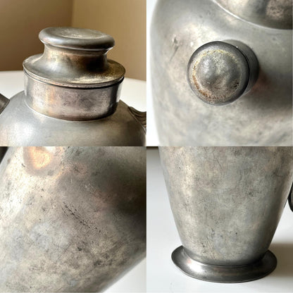 Vintage Sheets Rockford Co. Pewter Pitcher