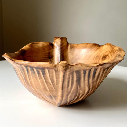 Organic Shape Wood Bowl