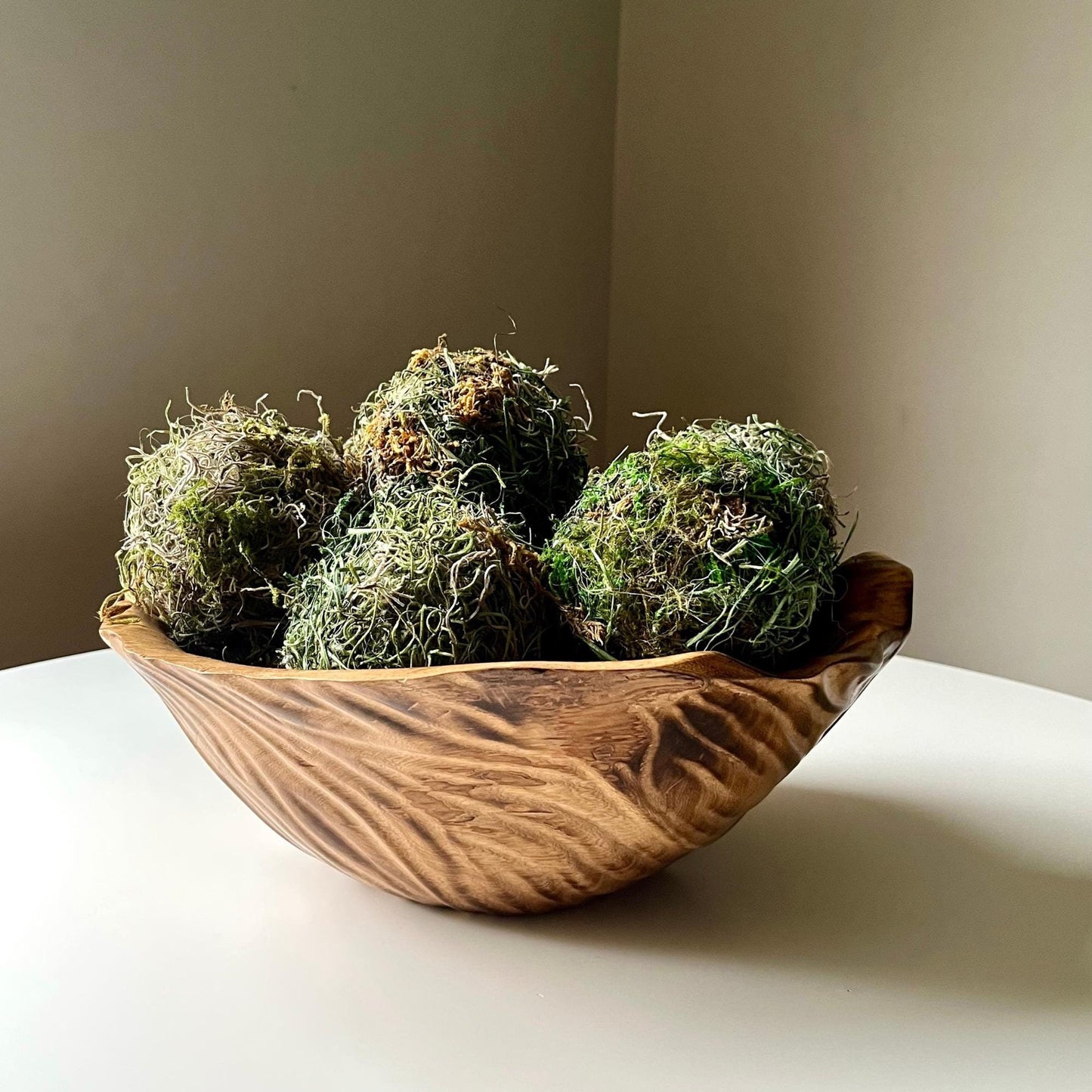 Organic Shape Wood Bowl