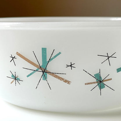 Vintage 1960s Glasbake "North Star" Casserole Dish