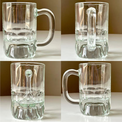 Faceted Beer Mugs (Set of 4)