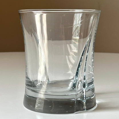 Whisky Glasses with Stitched Design