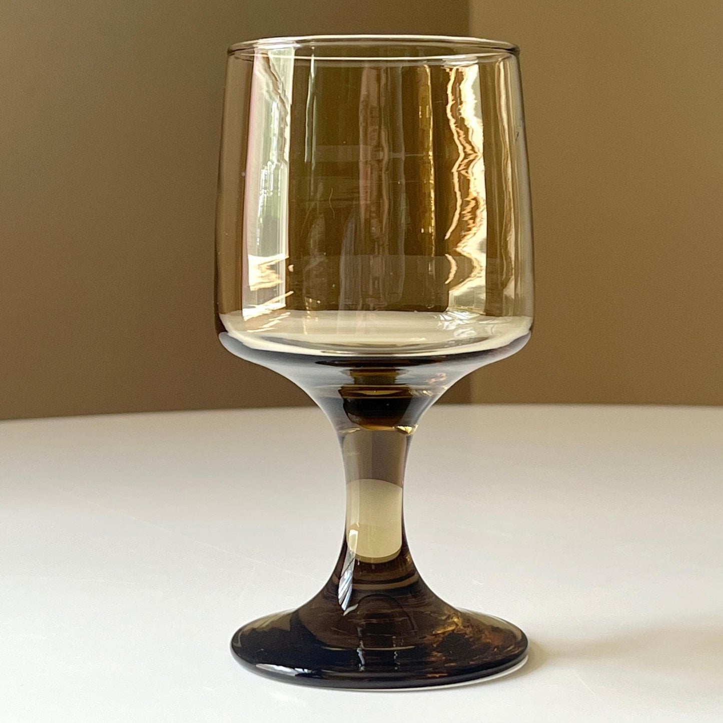 Tawny Wine Glasses