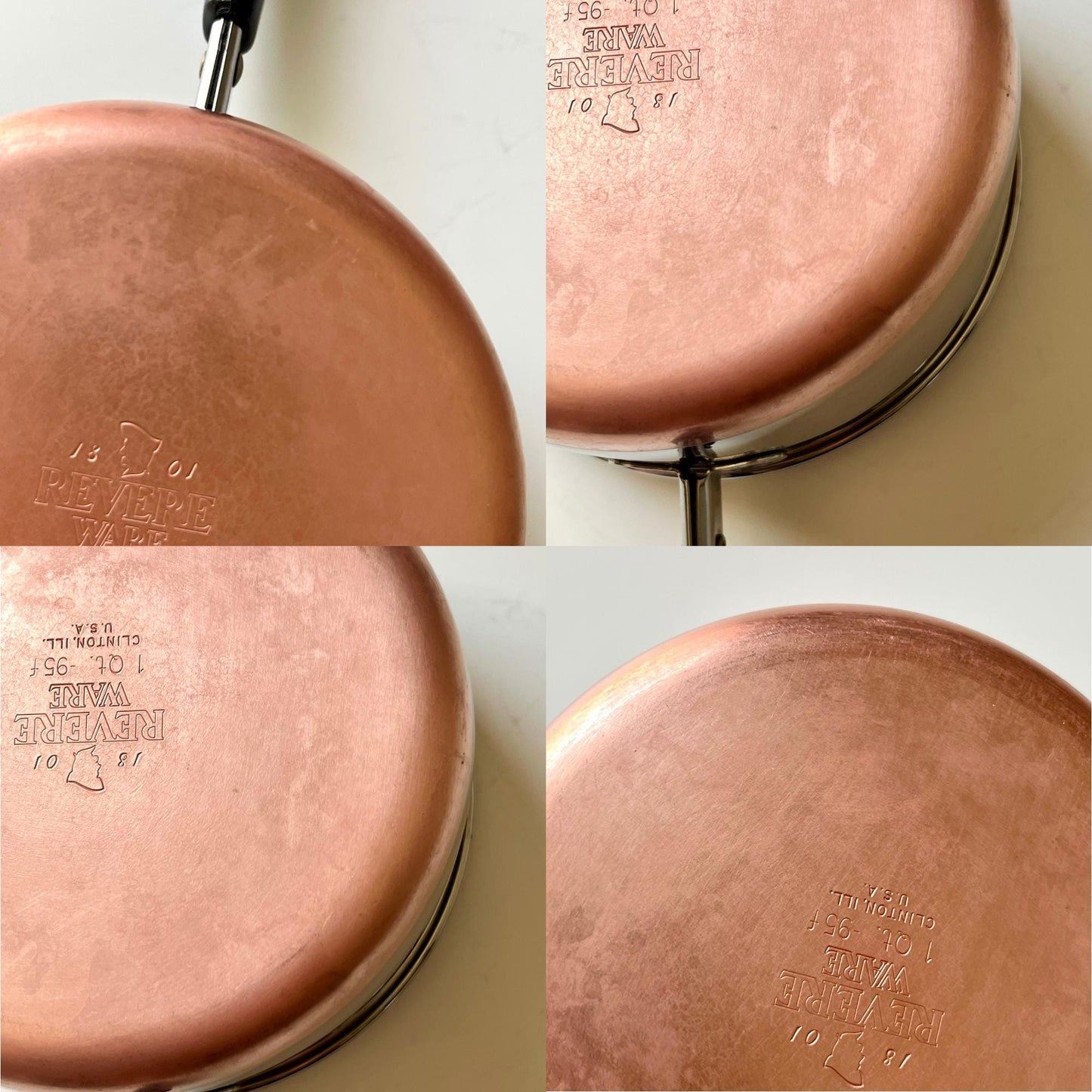 One Quart Copper Pot