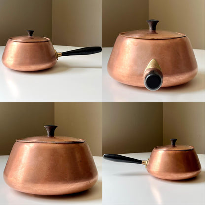 Swiss Copper Sauce Pan by Spring