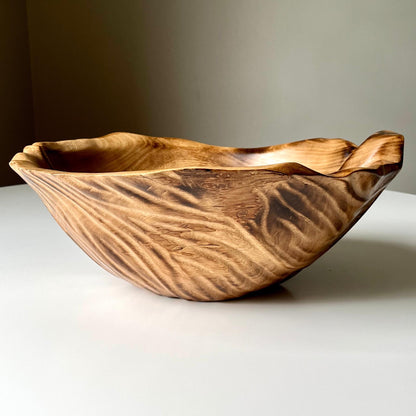 Organic Shape Wood Bowl