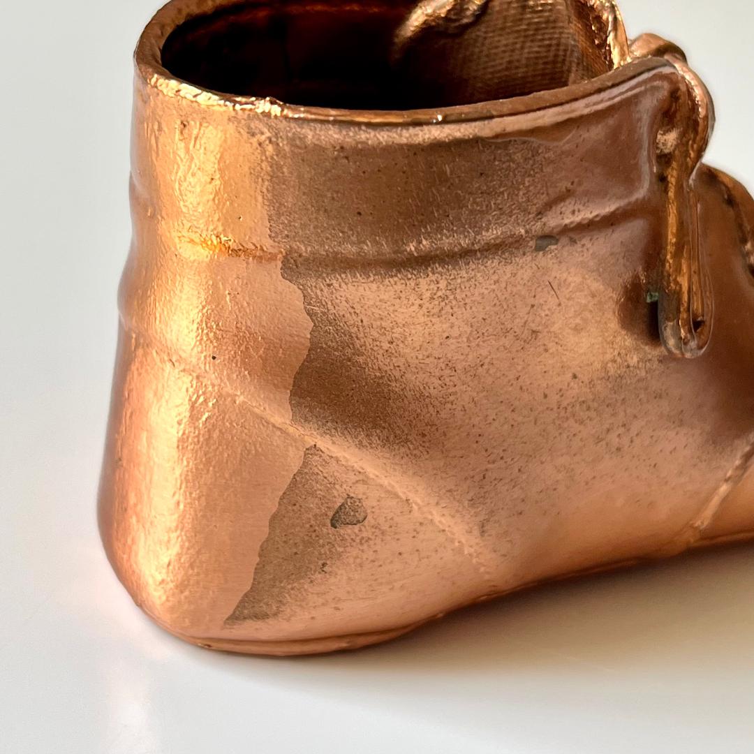 Copper Plated Children's Shoes