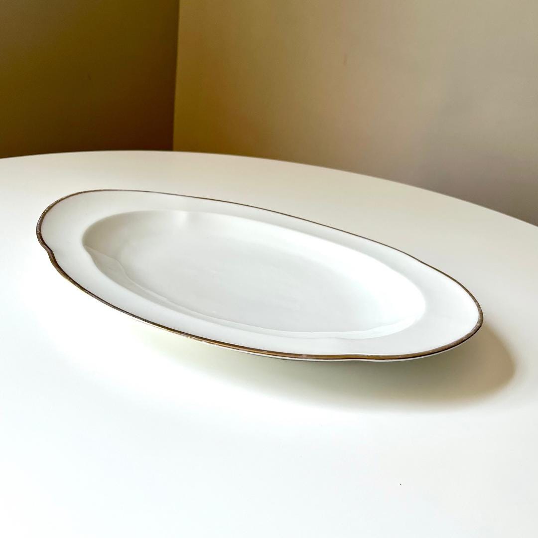 14.5" Oval Serving Platter by Limoges