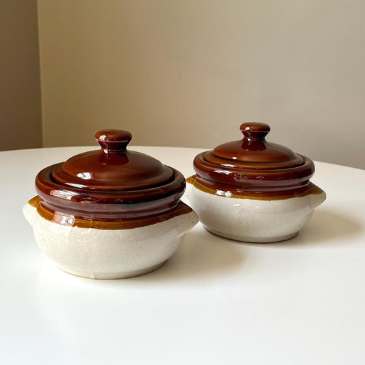 Lidded Soup Crock Soup Bowls