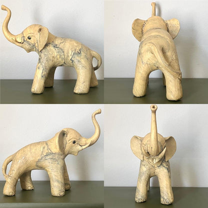 Shell Elephant Sculpture