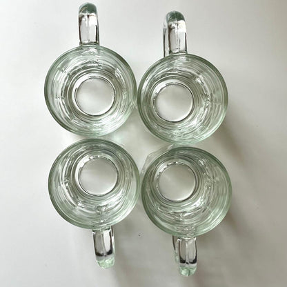 Faceted Beer Mugs (Set of 4)