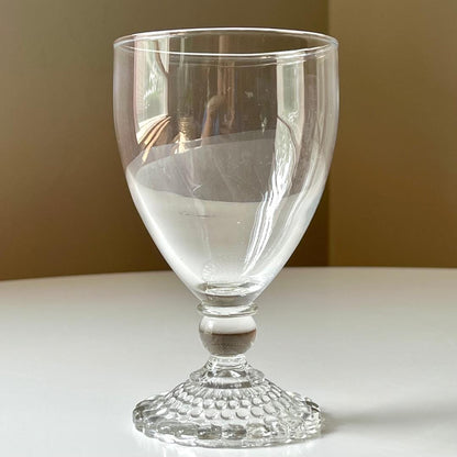 Bubble Footed Water Goblets (Set of 6)