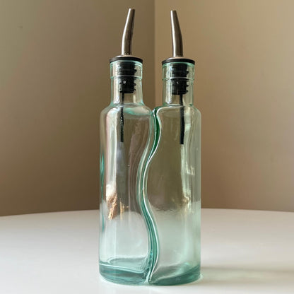 Italian Art Deco Oil & Vinegar Cruet Set