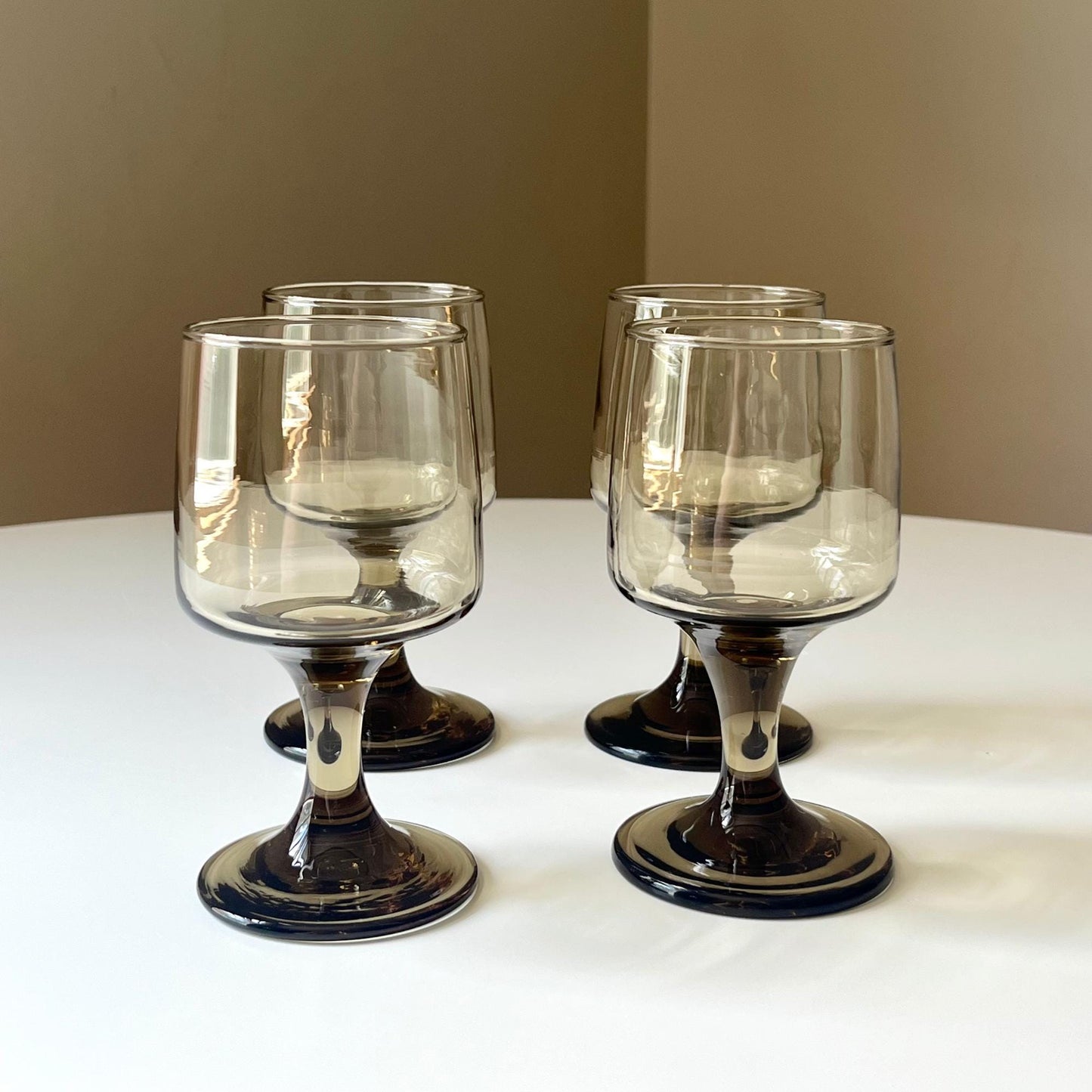 Tawny Wine Glasses