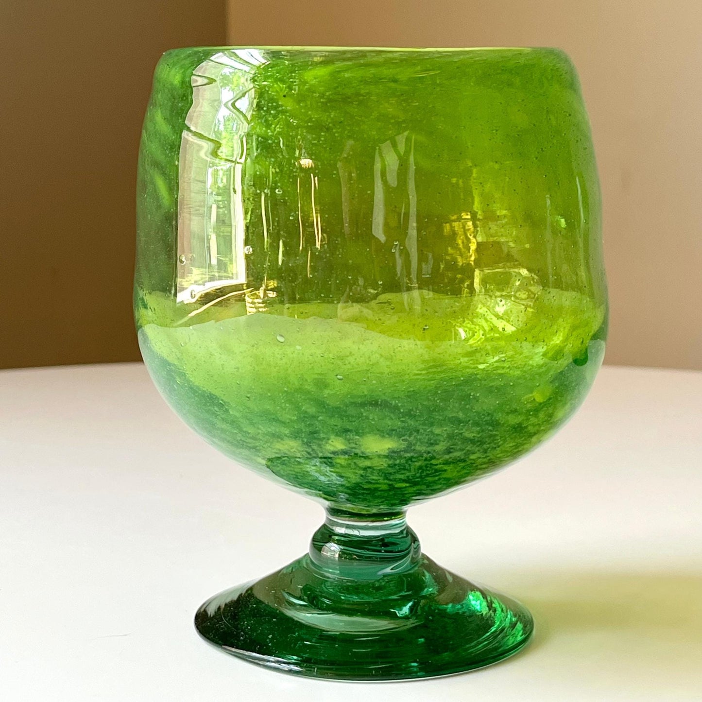 Green Margarita Glasses (Set of 3)