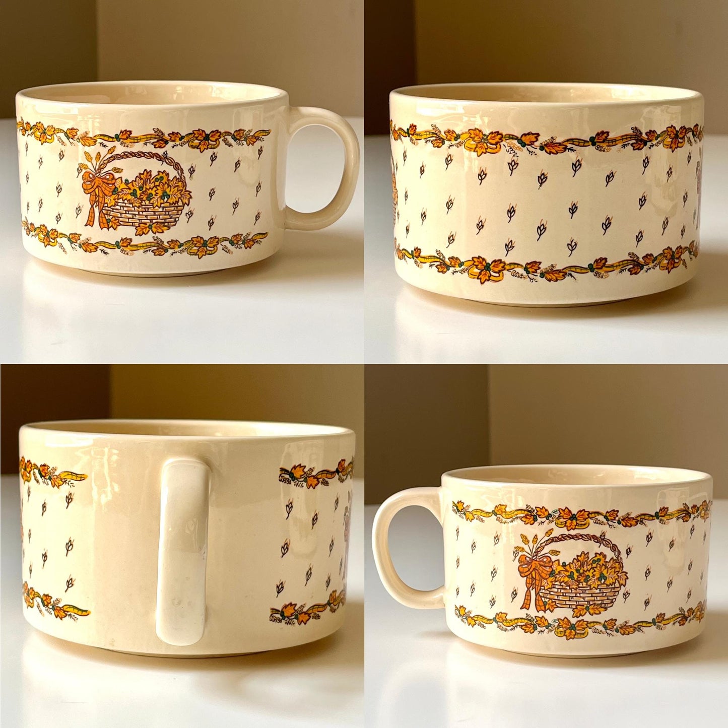 Wheat Soup Mugs by Lloyd