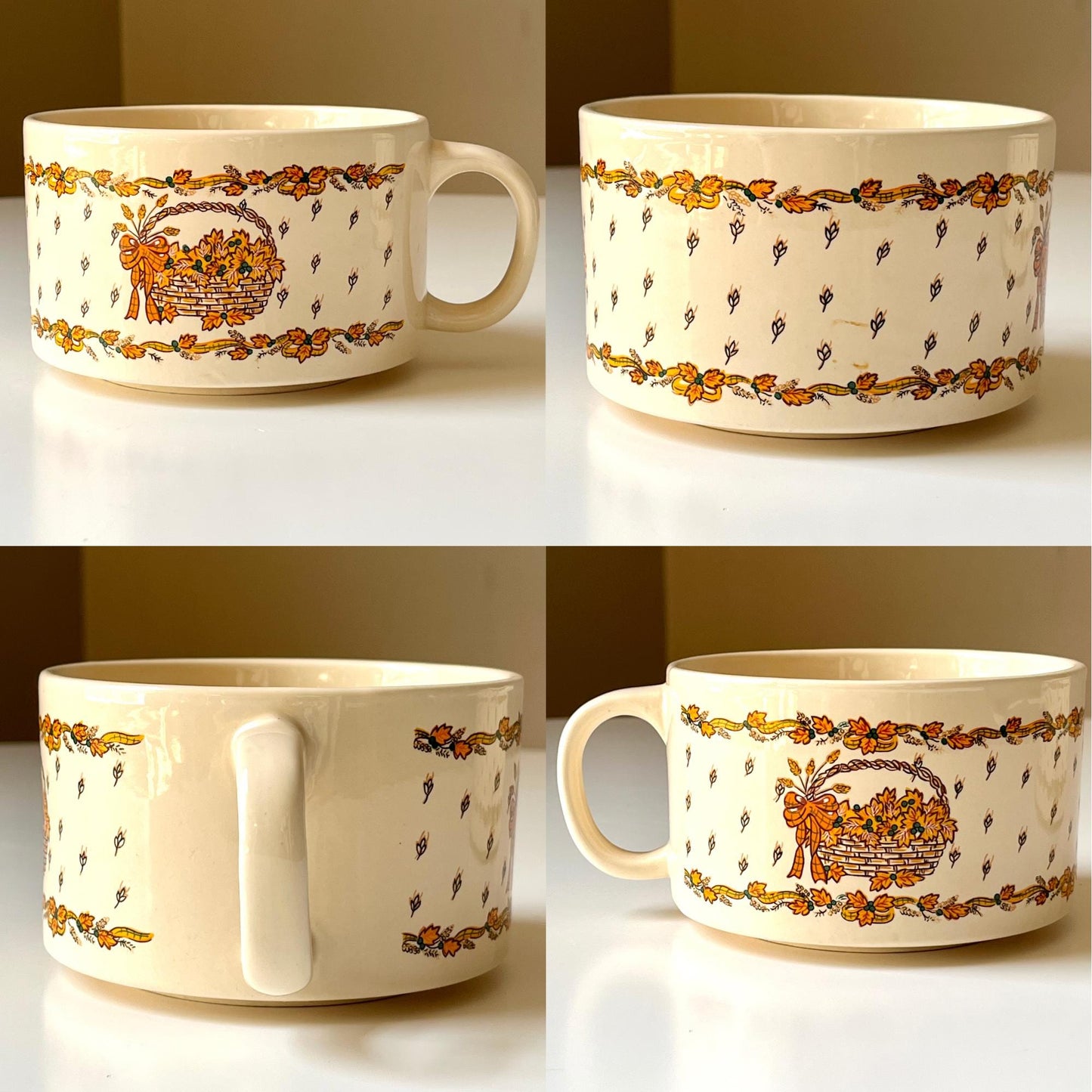 Wheat Soup Mugs by Lloyd