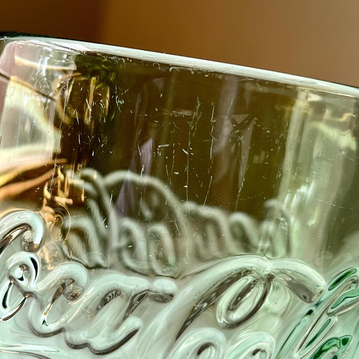 Pale Green Coca Cola Mugs