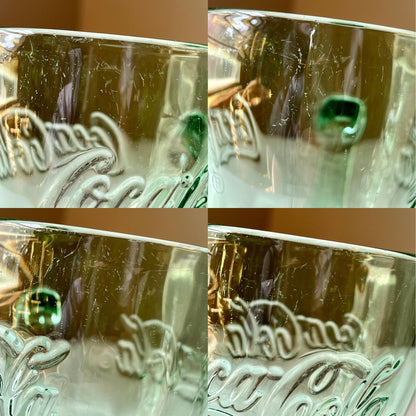 Pale Green Coca Cola Mugs