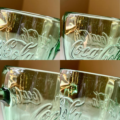 Pale Green Coca Cola Mugs